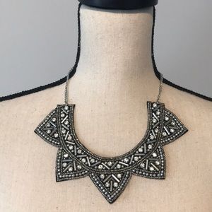 • ⭐️Statement Black and diamond necklace⭐️